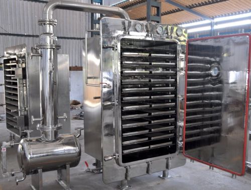 Mahir SS Vacuum Tray Dryer Machine