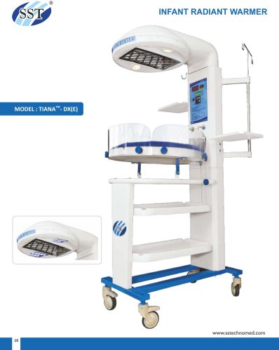 60 Hz Polished Stainless Steel Tiana-dxe Infant Radiant Warmer