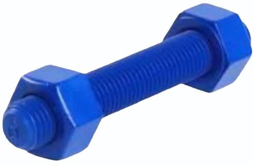 High Tensile Steel B7 Teflon Coated Bolts, Color : Multicoloured