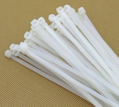 White Nylon Cable Tie, Length : 6 Inches