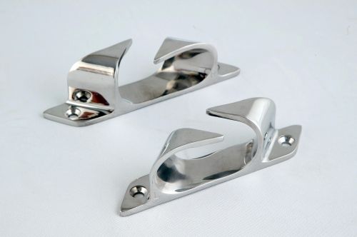 Impa 490708 – Stainless Steel Cleat (Chowk) | Bow Cleat for Boats & Yachts | Mooring Line Fastener