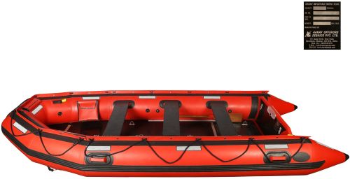 Large Inflatable Marine Rescue Workboat