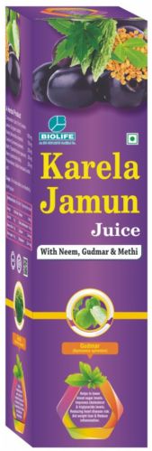Karela Jamun Juice, Form : Liquid, Packaging Size : 500ml