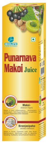 Punarnava Makoi Juice, Color : Natural, Packaging Type : Bottle