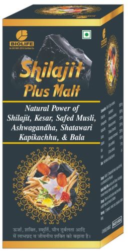 Shilajit Plus Malt for Immunity Booster, Energy Booster, Milk Tastener