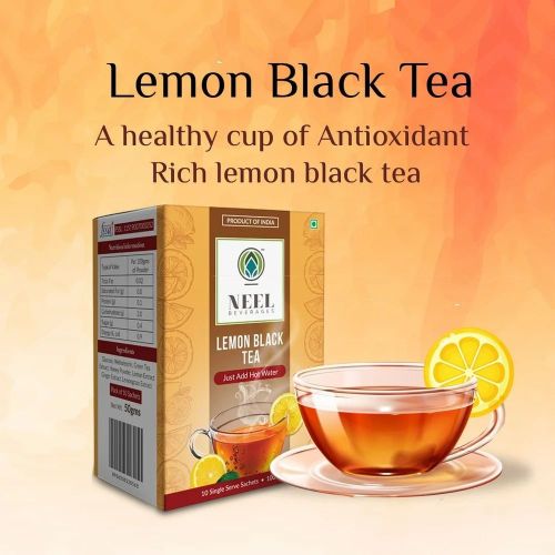 Blended Neel Instant Lemon Black Tea Premix, Color : Brown