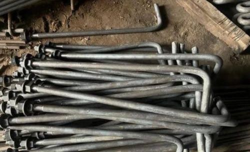 Sakariya MS Foundation Bolt 16 To 40mm, Grade : 4.6.6.6.8.8