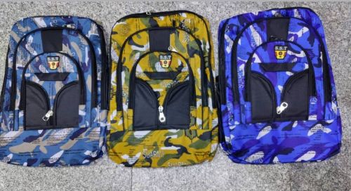Printed Canvas Backpack for College Students Medium