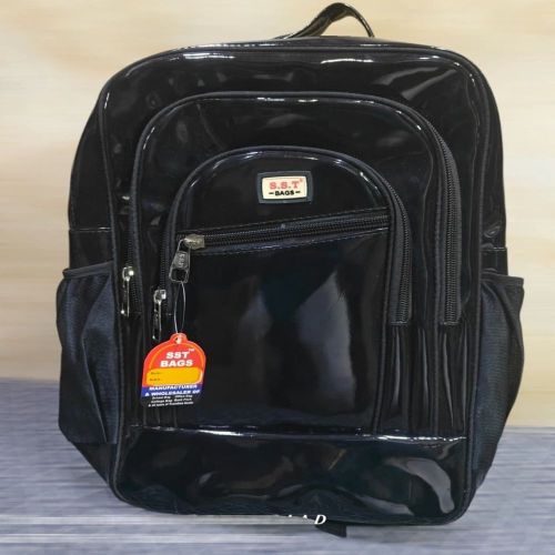 Polyester Laptop Backpack for College, Color : Black