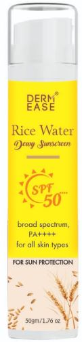 Derm Ease Rice Water Dewy Sunscreen Spf 50++++