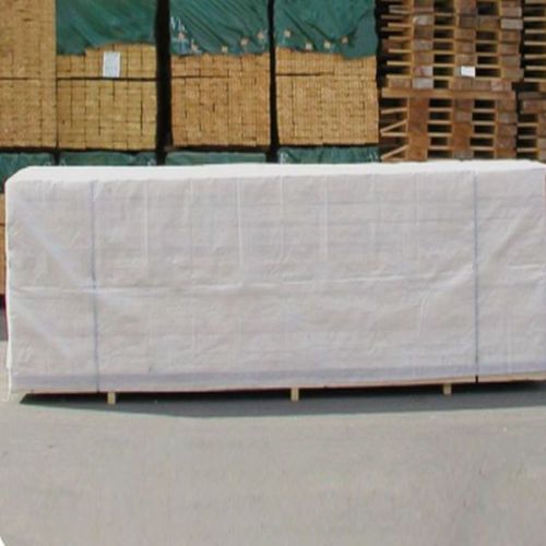 Polyethylene Plain Lumber Wrap Fabric, Color : White