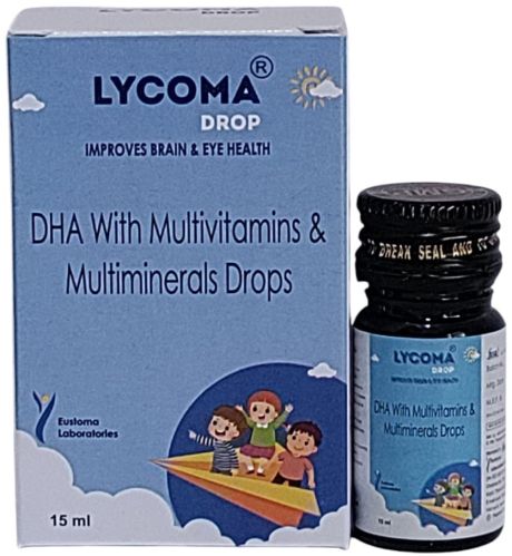 DHA WITH Multivitamin Multimineral Drops, Form : Liquid