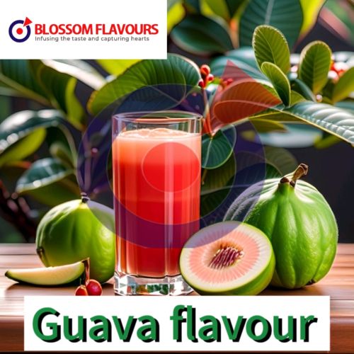 Liquid Guava Flavours Essence, for Beverages, Grade : Food Grade