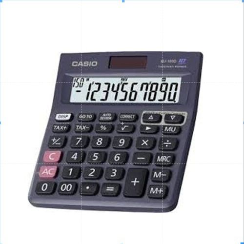 Casio Plastic Pocket Calculator, Color : Black for Home