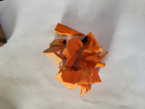 PPCP Orange Grinding Scrap, Condition : Waste, Packaging Size : 40Kg