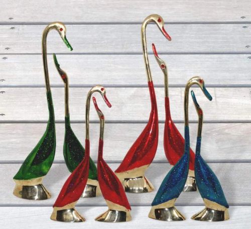 Pretty Brass Birds Showpiece for Decor