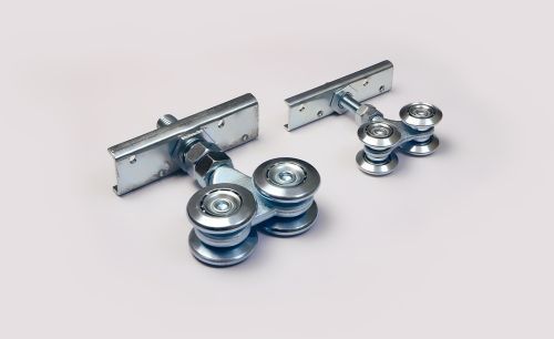 Plastic Metal Hanger Roller Series, Color : Assorted