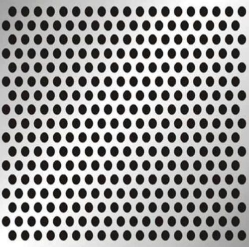 Mild Steel Perforated Sheets, Color : Metallic