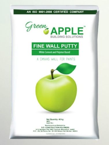 Fine Wall Putty (White Cement and Polymer Based)