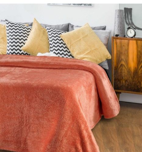 Classical Finishing Coral Fleece Blanket