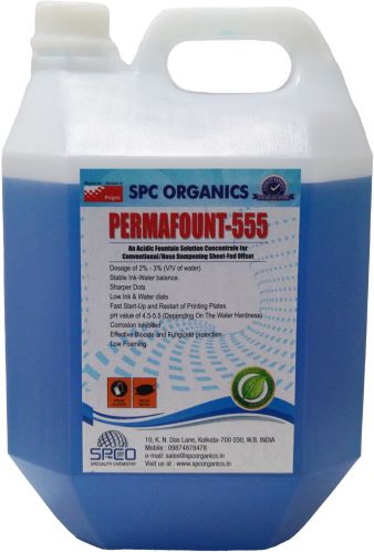 Permafount-555 Fountain Solution For Offset Printing