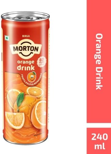Orange Soft Drink, Packaging Type : Can