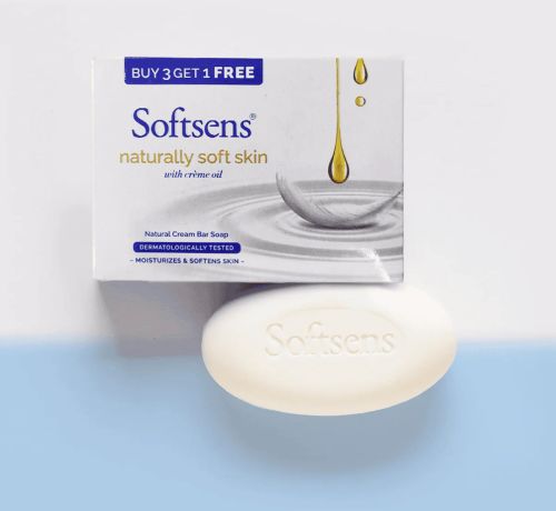 Naturally Soft Skin Cream Bar Soap (100g X 4 Multipack)