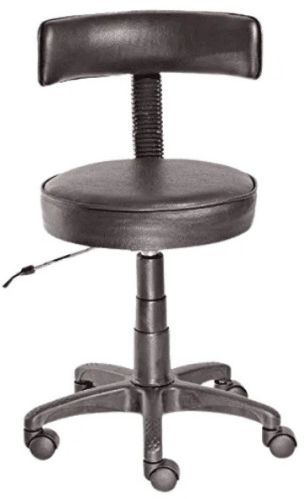 Leatherette Sunny Stool Bar Chair, Color : Black for Kitchen Counter