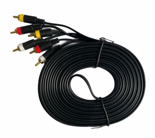 3RCA Male to 3RCA Male Audio Video Cable 9.1m