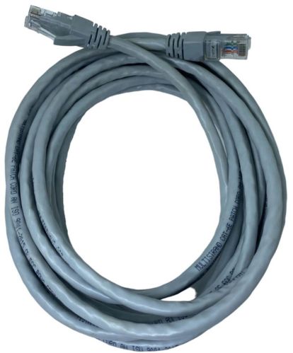 White Ethernet Patch Cord Cat6e, Rj45 LAN Cable 4 Meters (13.1 Feet)