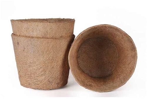 Coir Pot, Color : Brown