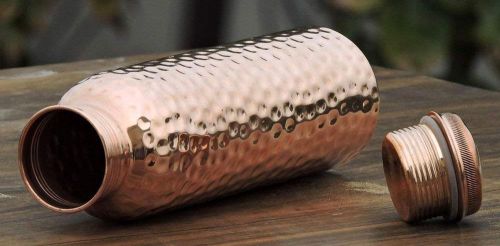 Hammered Copper Water Bottle