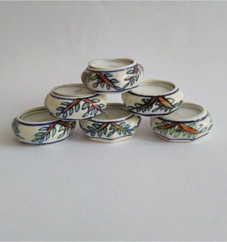 Ceramic Candle Stand Set of 6 Standard for Decorative