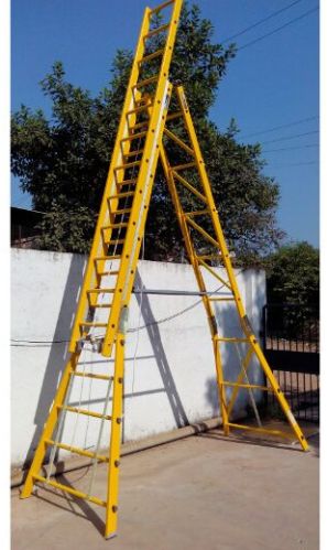 Fiberglass Rail Self Supported Extension FRP Ladder