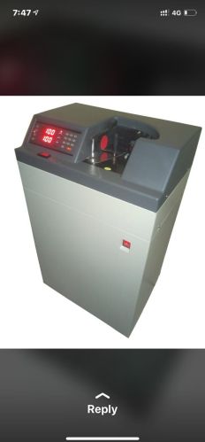 Electric Automatic Bundle Note Counting Machine, Color : Grey