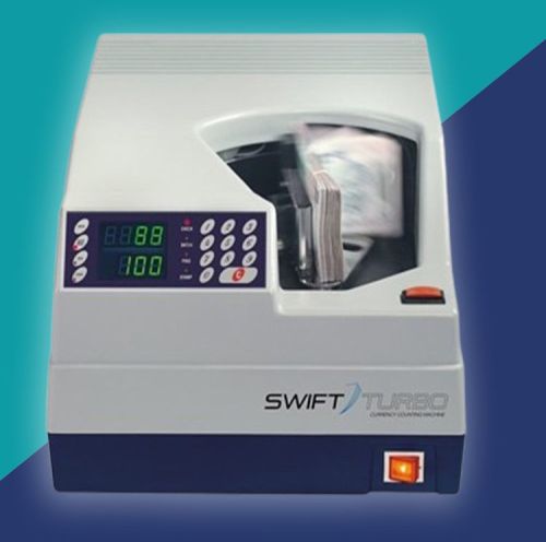 Automatic Swift Turbo Note Counting Machine, Color : White