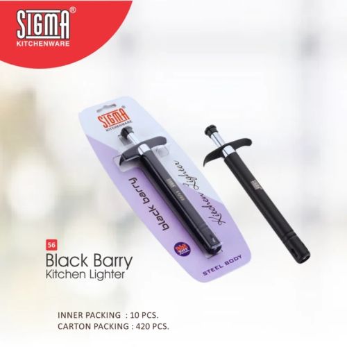 Black Barry Kitchen Lighter for Candles, Grills