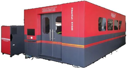 Mild steel fiber laser cutting machine