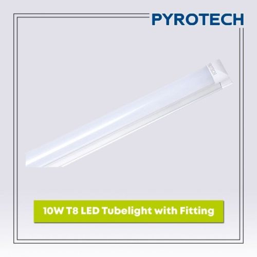 10 W T8 LED Tube Light with Fitting