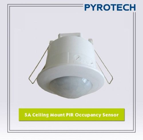 5A Flush Mount Pir Occupancy Sensor, Weight : 91g for Indoor