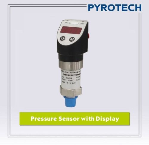 Pressure Sensor with Display, Operating Temperature : 20°C to 80°C