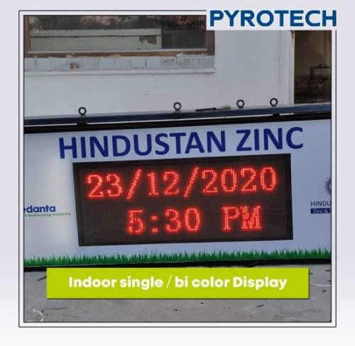 Single Colour Outdoor LED Display Board