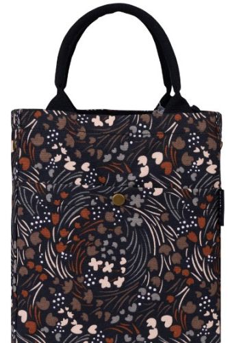Drawstring Lunch Bag - Crossways Brown
