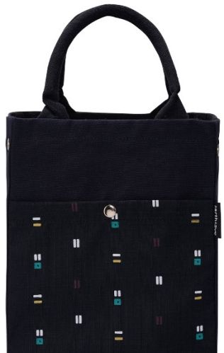 Drawstring Personalised Lunch Bag - Blue/equal