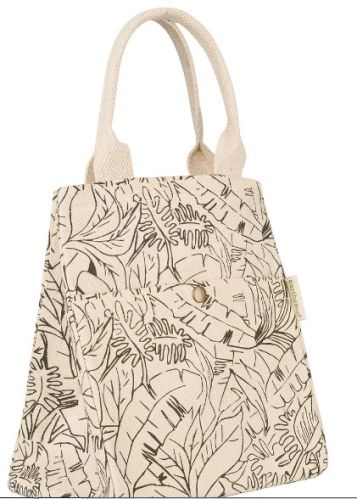 Organic Cotton Fabric Eco Drawstring - Lunch Bag