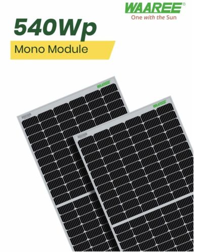 540 WP Mono Perc Bifacial Solar Module