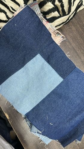 Cotton Plain Patchwork Fabric, Shape : Rectangular, Round, Square