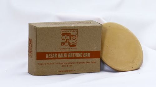 Handmade Kesar Haldi Bathing Bar