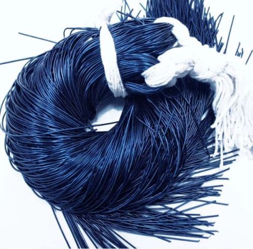 Luster Copper 1mm Navy Blue Colour Bullion Wire
