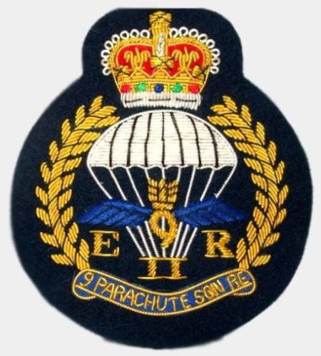 9 Parachute Squadron Royal Engineers Blazer Badge